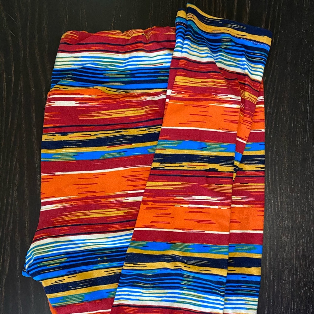 LulaRoe leggings multi color